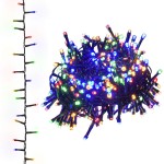 vidaXL Instalație compactă cu 1000 LED-uri, multicolor, 25 m, PVC vidaXL Instalație compactă cu 1000 LED-uri, multicolor, 25 m, PVC