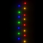 vidaXL Instalație compactă cu 2000 LED-uri, multicolor, 45 m, PVC vidaXL Instalație compactă cu 2000 LED-uri, multicolor, 45 m, PVC