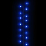 vidaXL Instalație compactă cu 3000 LED-uri, albastru, 65 m, PVC vidaXL Instalație compactă cu 3000 LED-uri, albastru, 65 m, PVC