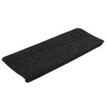 vidaXL Covorașe scări autoadezive, 15 buc., antracit, 65x24,5x3,5 cm vidaXL Covorașe scări autoadezive, 15 buc., antracit, 65x24,5x3,5 cm