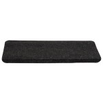 vidaXL Covorașe scări autoadezive, 15 buc., antracit, 65x24,5x3,5 cm vidaXL Covorașe scări autoadezive, 15 buc., antracit, 65x24,5x3,5 cm