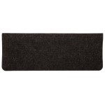 vidaXL Covorașe scări autoadezive, 15 buc., antracit, 65x24,5x3,5 cm vidaXL Covorașe scări autoadezive, 15 buc., antracit, 65x24,5x3,5 cm