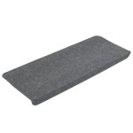 vidaXL Covorașe scări autoadezive, 15 buc., gri, 65x24,5x3,5 cm vidaXL Covorașe scări autoadezive, 15 buc., gri, 65x24,5x3,5 cm