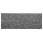 vidaXL Covorașe scări autoadezive, 15 buc., gri, 65x24,5x3,5 cm vidaXL Covorașe scări autoadezive, 15 buc., gri, 65x24,5x3,5 cm