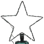 vidaXL Brad de Crăciun conic, 732 LED-uri, albastru, 160x500 cm