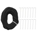 vidaXL Brad de Crăciun pe catarg, 1134 LED-uri, multicolor, 800 cm