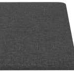 vidaXL Panouri de perete 12 buc. gri închis 30x15 cm textil 0,54 m² vidaXL Panouri de perete 12 buc. gri închis 30x15 cm textil 0,54 m²