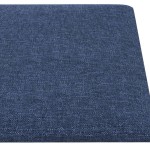 vidaXL Panouri de perete, 12 buc., albastru, 30x15 cm, textil, 0,54 m² vidaXL Panouri de perete, 12 buc., albastru, 30x15 cm, textil, 0,54 m²