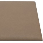 vidaXL Panouri de perete 12 buc. cappuccino 30x30 cm piele eco 1,08 m² vidaXL Panouri de perete 12 buc. cappuccino 30x30 cm piele eco 1,08 m²