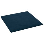 vidaXL Panouri de perete 12 buc. albastru 30x30 cm catifea 1,08 m² vidaXL Panouri de perete 12 buc. albastru 30x30 cm catifea 1,08 m²