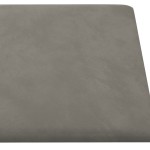 vidaXL Panouri de perete 12 buc. gri deschis 30x30 cm catifea 1,08 m² vidaXL Panouri de perete 12 buc. gri deschis 30x30 cm catifea 1,08 m²