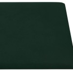 vidaXL Panouri de perete 12 buc. verde închis 30x30 cm catifea 1,08 m² vidaXL Panouri de perete 12 buc. verde închis 30x30 cm catifea 1,08 m²