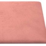 vidaXL Panouri de perete 12 buc. roz 30x30 cm catifea 1,08 m²