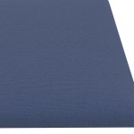 vidaXL Panouri de perete, 12 buc., albastru, 60x15 cm, textil, 1,08 m² vidaXL Panouri de perete, 12 buc., albastru, 60x15 cm, textil, 1,08 m²