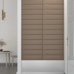 vidaXL Panouri perete 12 buc. cappuccino 60x15 cm piele eco 1,08 m²