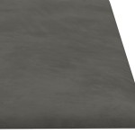 vidaXL Panouri de perete 12 buc. gri închis 60x15 cm catifea 1,08 m² vidaXL Panouri de perete 12 buc. gri închis 60x15 cm catifea 1,08 m²