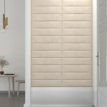 vidaXL Panouri de perete 12 buc. crem 60x15 cm catifea 1,08 m² vidaXL Panouri de perete 12 buc. crem 60x15 cm catifea 1,08 m²