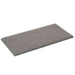 vidaXL Panouri de perete 12 buc. gri deschis 60x30 cm textil 2,16 m²