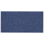 vidaXL Panouri de perete 12 buc. albastru 60x30 cm textil 2,16 m² vidaXL Panouri de perete 12 buc. albastru 60x30 cm textil 2,16 m²