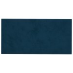 vidaXL Panouri de perete 12 buc. albastru 60x30 cm catifea 2,16 m² vidaXL Panouri de perete 12 buc. albastru 60x30 cm catifea 2,16 m²