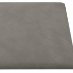 vidaXL Panouri de perete 12 buc. gri deschis 60x30 cm catifea 2,16 m²