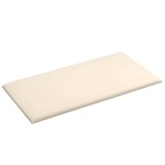 vidaXL Panouri de perete 12 buc. crem 60x30 cm catifea 2,16 m²