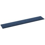 vidaXL Panouri de perete 12 buc. albastru 90x15 cm textil 1,62 m² vidaXL Panouri de perete 12 buc. albastru 90x15 cm textil 1,62 m²