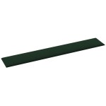 vidaXL Panouri de perete 12 buc. verde închis 90x15 cm catifea 1,62 m²