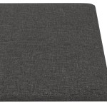 vidaXL Panouri de perete 12 buc. gri închis 90x30 cm textil 3,24 m²
