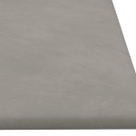vidaXL Panouri de perete 12 buc. gri deschis 90x30 cm catifea 3,24 m² vidaXL Panouri de perete 12 buc. gri deschis 90x30 cm catifea 3,24 m²