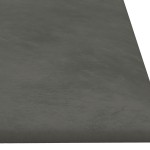 vidaXL Panouri de perete 12 buc. gri închis 90x30 cm catifea 3,24 m²
