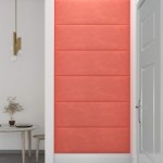 vidaXL Panouri de perete 12 buc. roz 90x30 cm catifea 3,24 m² vidaXL Panouri de perete 12 buc. roz 90x30 cm catifea 3,24 m²