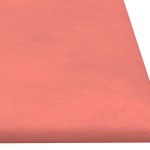 vidaXL Panouri de perete 12 buc. roz 90x30 cm catifea 3,24 m² vidaXL Panouri de perete 12 buc. roz 90x30 cm catifea 3,24 m²