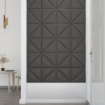 vidaXL Panouri de perete 12 buc. gri, 30x30 cm piele ecologică 0,54 m²