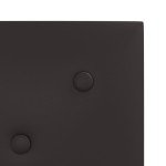 vidaXL Panouri perete 12 buc. negru, 30x30 cm piele ecologică, 1,08 m²