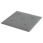 vidaXL Panouri perete 12 buc. gri, 30x30 cm, piele ecologică, 1,08 m² vidaXL Panouri perete 12 buc. gri, 30x30 cm, piele ecologică, 1,08 m²