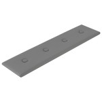 vidaXL Panouri perete 12 buc. gri 60x15 cm, piele ecologică, 1,08 m² vidaXL Panouri perete 12 buc. gri 60x15 cm, piele ecologică, 1,08 m²