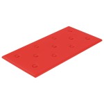 vidaXL Panouri de perete 12 buc. roșu 60x30 cm piele ecologică 2,16 m²