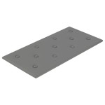 vidaXL Panouri de perete 12 buc. gri 60x30 cm piele ecologică 2,16 m²