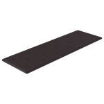 vidaXL Panouri de perete 12 buc. negru, 90x30 cm, piele eco 3,24 m²