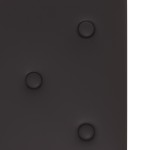 vidaXL Panouri de perete 12 buc. negru, 90x30 cm, piele eco 3,24 m²