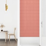vidaXL Panouri de perete 12 buc. roz 90x15 cm catifea 1,62 m² vidaXL Panouri de perete 12 buc. roz 90x15 cm catifea 1,62 m²