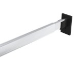 vidaXL Șine telescopice pentru dulap, 2 buc., argintiu, 58-100 cm vidaXL Șine telescopice pentru dulap, 2 buc., argintiu, 58-100 cm