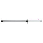 vidaXL Șine telescopice pentru dulap, 2 buc., argintiu, 58-100 cm vidaXL Șine telescopice pentru dulap, 2 buc., argintiu, 58-100 cm