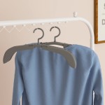 vidaXL Umerașe extensibile, 5 buc., gri vidaXL Umerașe extensibile, 5 buc., gri