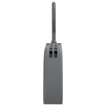 vidaXL Umerașe extensibile, 5 buc., gri vidaXL Umerașe extensibile, 5 buc., gri
