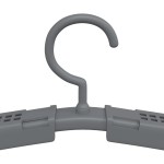 vidaXL Umerașe extensibile, 5 buc., gri vidaXL Umerașe extensibile, 5 buc., gri