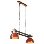 vidaXL Lustră suspendată industrială 25 W, multicolor, 111 cm E27 vidaXL Lustră suspendată industrială 25 W, multicolor, 111 cm E27