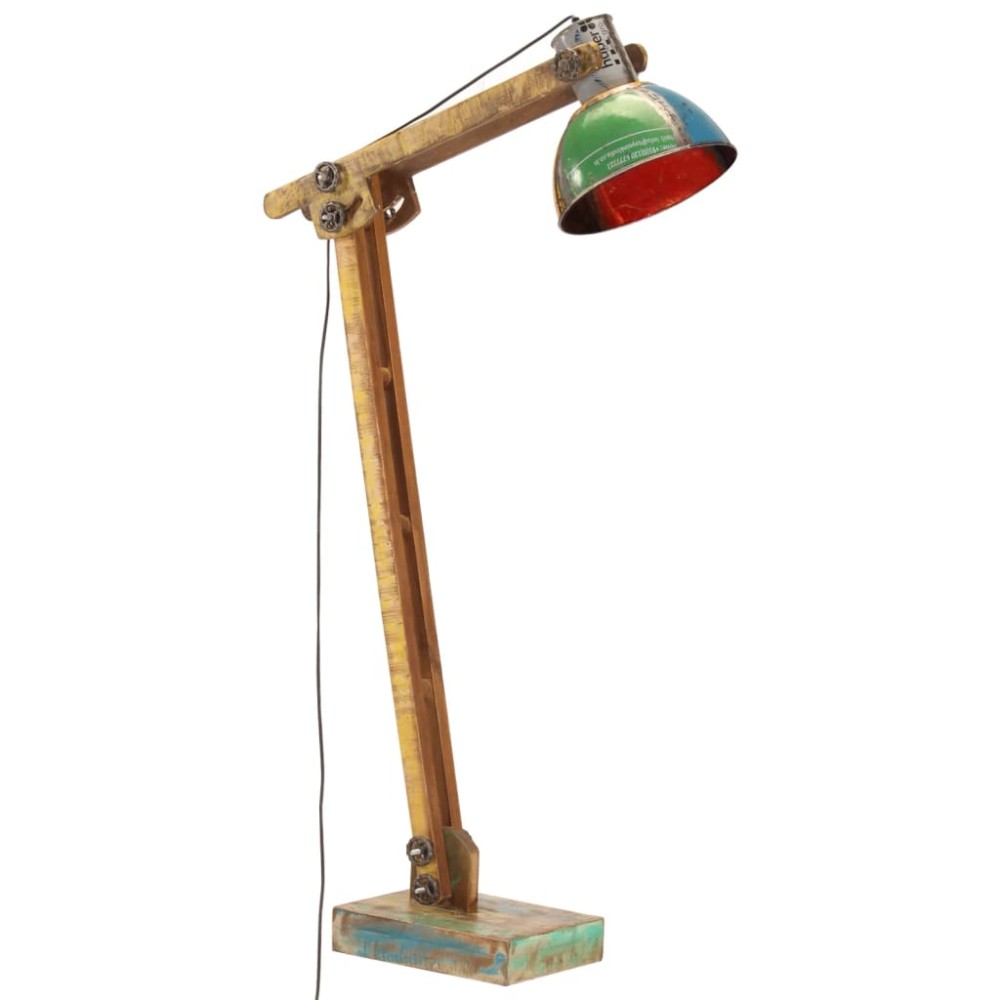 vidaXL Lampă de podea, multicolor, E27