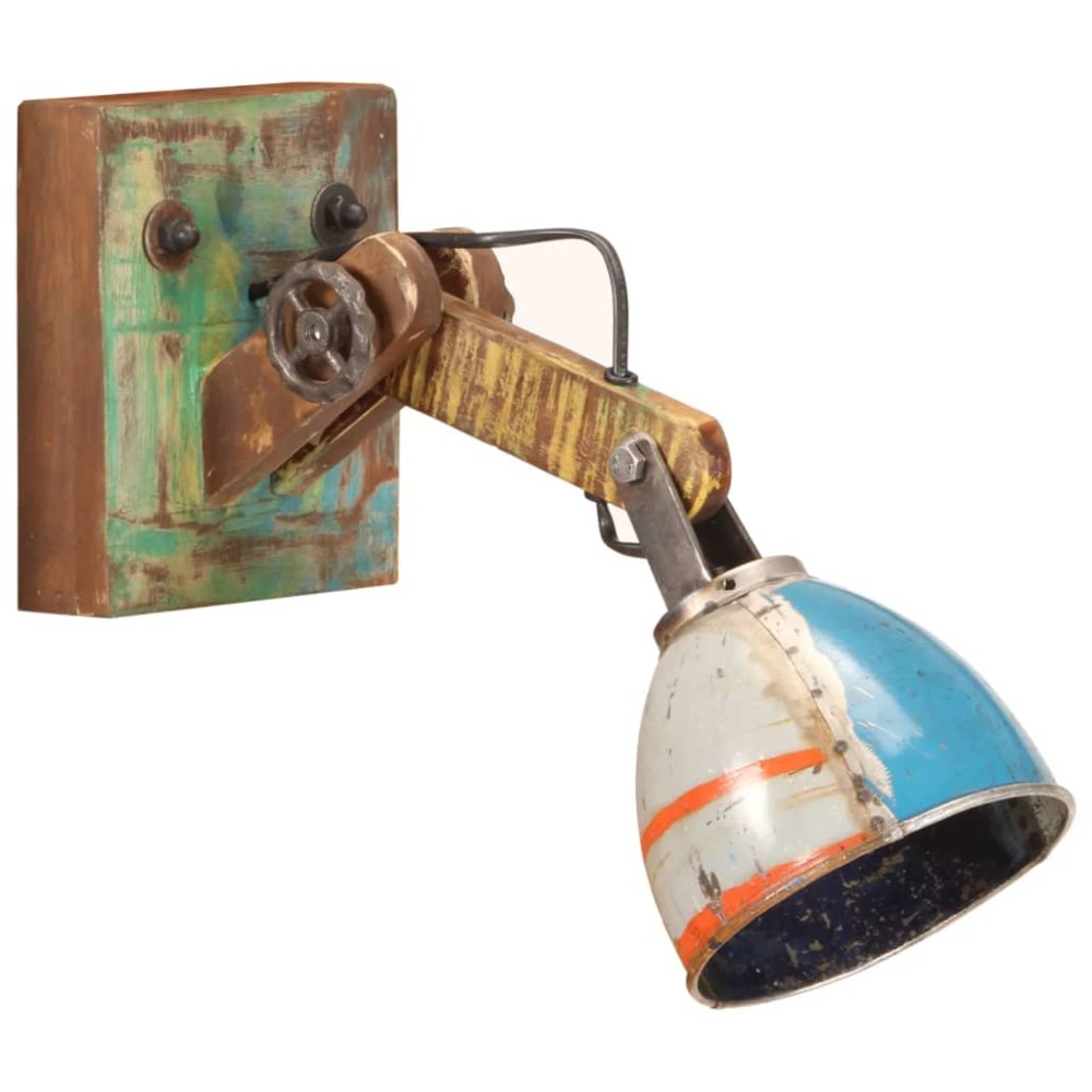 vidaXL Lampă de perete industrială, multicolor, E27 rotund